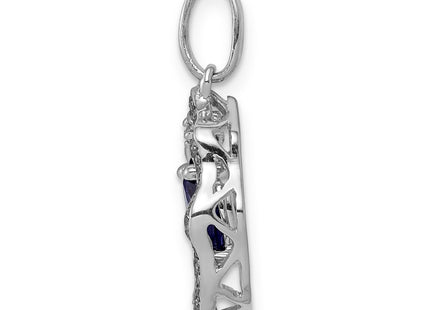 14k White Gold Pendants Style PM5237 - Classique Jewelry Inc.