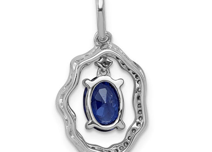 14k White Gold Pendants Style PM5237 - Classique Jewelry Inc.