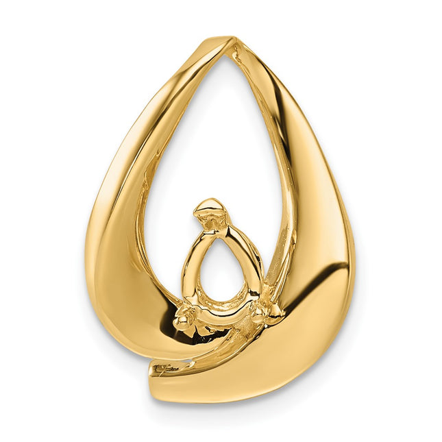 14K gold mounting