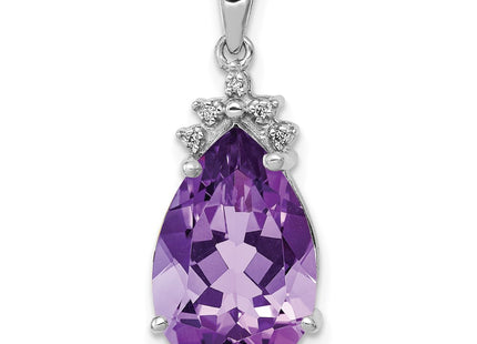 14k White Gold Pendants Style PM5247 - Classique Jewelry Inc.