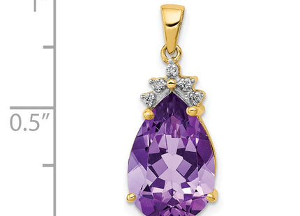 14k Yellow Gold Pendants Style PM5247 - Classique Jewelry Inc.