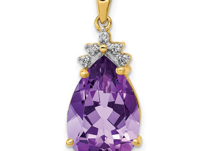 14k Yellow Gold Pendants Style PM5247 - Classique Jewelry Inc.