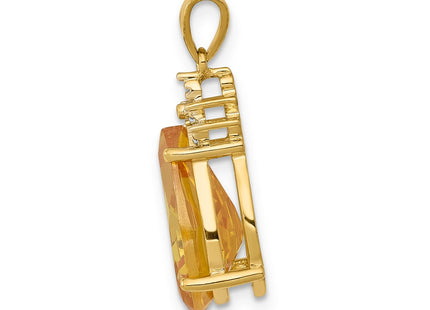 14k Yellow Gold Pendants Style PM5247 - Classique Jewelry Inc.