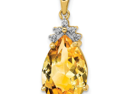 14k Yellow Gold Pendants Style PM5247 - Classique Jewelry Inc.