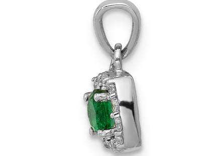 14k White Gold Pendants Style PM5248 - Classique Jewelry Inc.