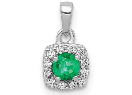 14k White Gold Pendants Style PM5248 - Classique Jewelry Inc.