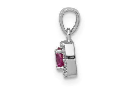 14k White Gold Pendants Style PM5248 - Classique Jewelry Inc.