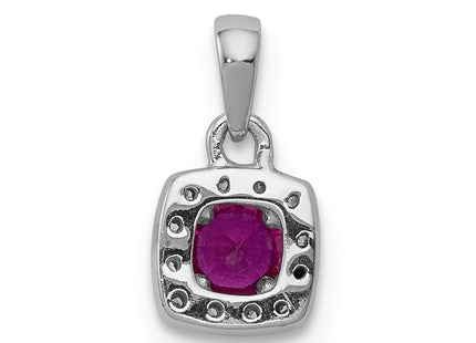 14k White Gold Pendants Style PM5248 - Classique Jewelry Inc.