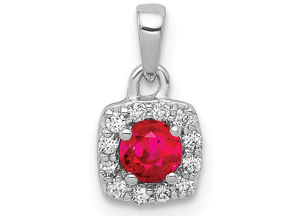 14k White Gold Pendants Style PM5248 - Classique Jewelry Inc.