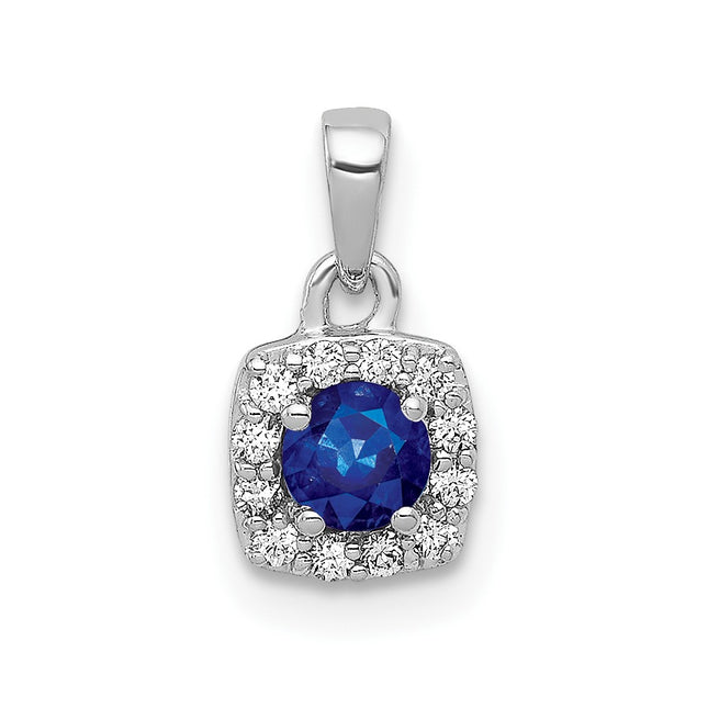 14k White Gold Pendants Style PM5248 - Classique Jewelry Inc.