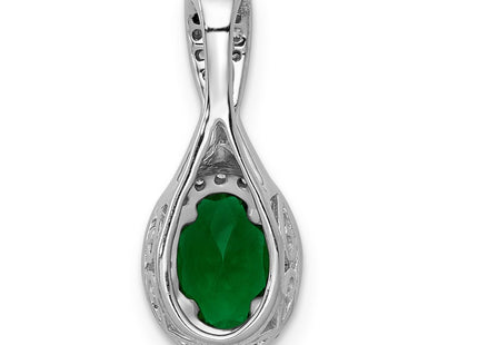 14k White Gold Pendants Style PM5250 - Classique Jewelry Inc.