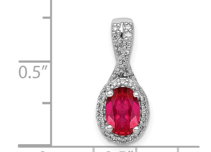 14k White Gold Pendants Style PM5250 - Classique Jewelry Inc.