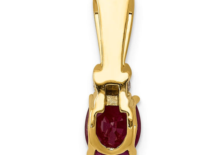 14k Yellow & Rhodium Pendants Style PM5251 - Classique Jewelry Inc.