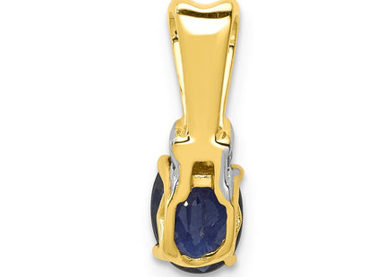 14k Yellow & Rhodium Pendants Style PM5251 - Classique Jewelry Inc.