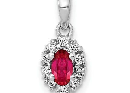 14k White Gold Pendants Style PM5252 - Classique Jewelry Inc.