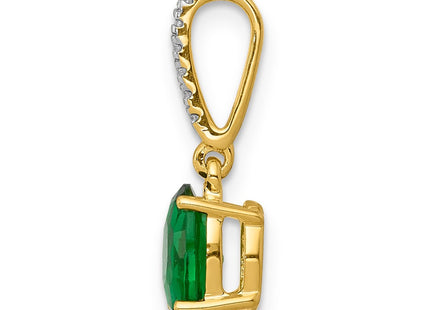 14k Yellow Gold Pendants Style PM5253 - Classique Jewelry Inc.