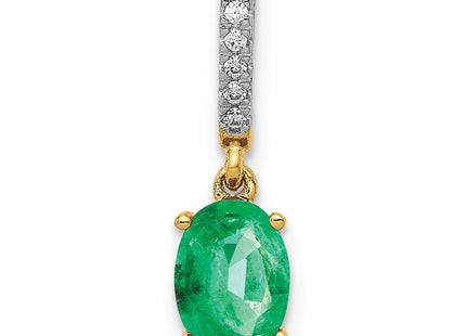 14k Yellow Gold Pendants Style PM5253 - Classique Jewelry Inc.