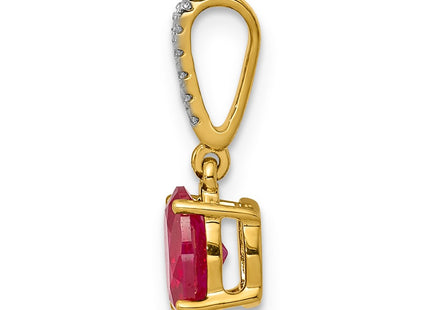 14k Yellow Gold Pendants Style PM5253 - Classique Jewelry Inc.