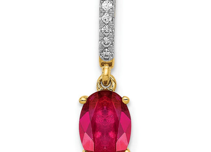 14k Yellow Gold Pendants Style PM5253 - Classique Jewelry Inc.