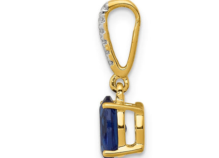 14k Yellow Gold Pendants Style PM5253 - Classique Jewelry Inc.