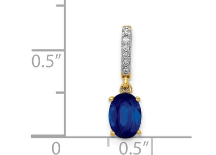 14k Yellow Gold Pendants Style PM5253 - Classique Jewelry Inc.