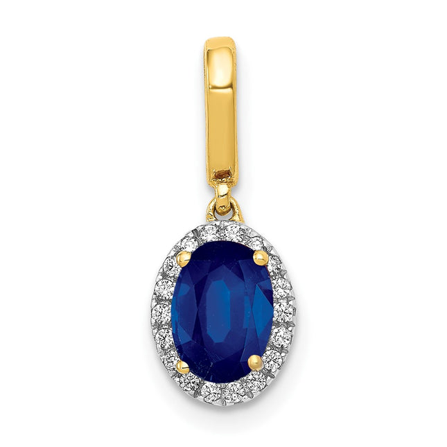 14k Yellow Gold Pendants Style PM5254 - Classique Jewelry Inc.