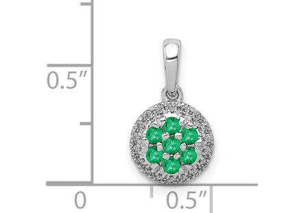 14k White Gold Pendants Style PM5255 - Classique Jewelry Inc.