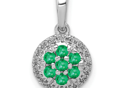 14k White Gold Pendants Style PM5255 - Classique Jewelry Inc.