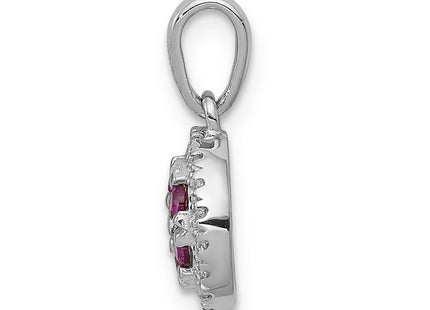 14k White Gold Pendants Style PM5255 - Classique Jewelry Inc.