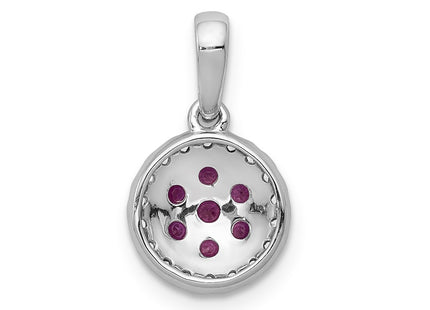 14k White Gold Pendants Style PM5255 - Classique Jewelry Inc.