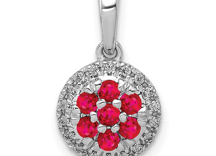 14k White Gold Pendants Style PM5255 - Classique Jewelry Inc.