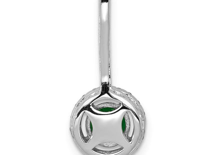 14k White Gold Pendants Style PM5256 - Classique Jewelry Inc.
