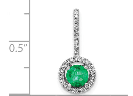 14k White Gold Pendants Style PM5256 - Classique Jewelry Inc.