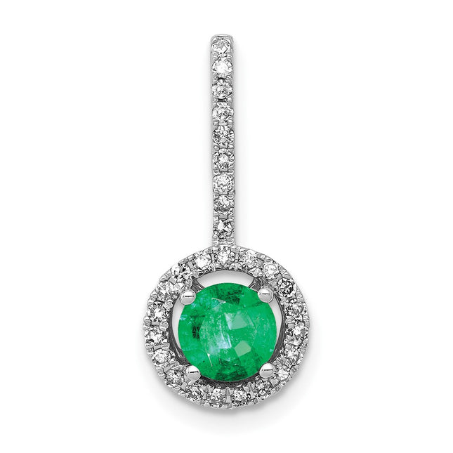 14k White Gold Pendants Style PM5256 - Classique Jewelry Inc.