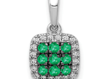 14k White Gold Pendants Style PM5258 - Classique Jewelry Inc.