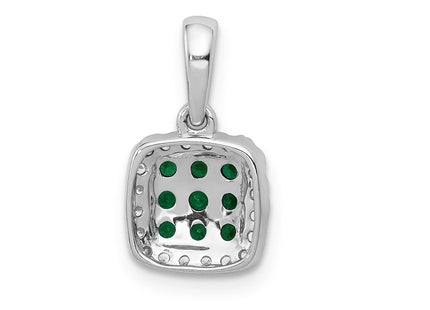 14k White Gold Pendants Style PM5258 - Classique Jewelry Inc.