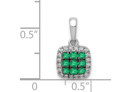 14k White Gold Pendants Style PM5258 - Classique Jewelry Inc.