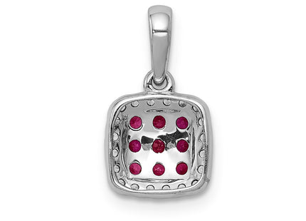 14k White Gold Pendants Style PM5258 - Classique Jewelry Inc.