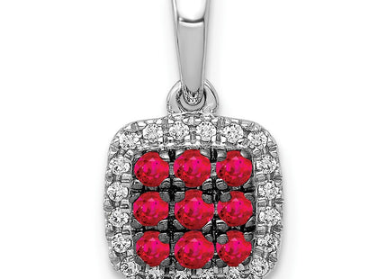14k White Gold Pendants Style PM5258 - Classique Jewelry Inc.