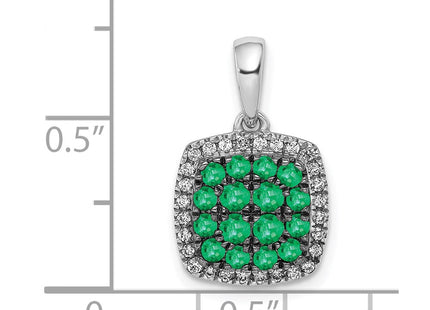 14k White Gold Pendants Style PM5259 - Classique Jewelry Inc.