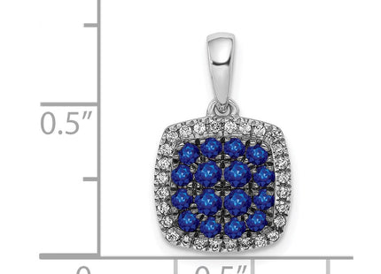 14k White Gold Pendants Style PM5259 - Classique Jewelry Inc.