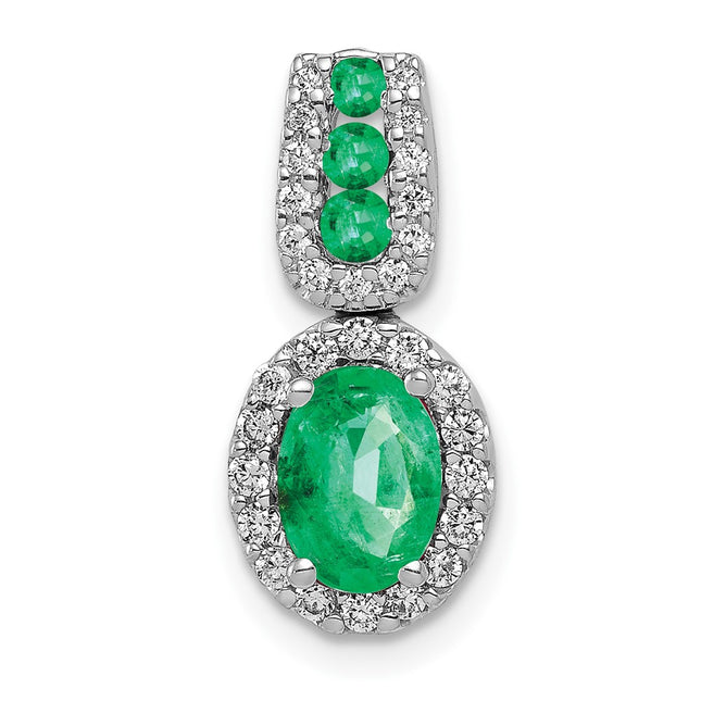 14k White Gold Pendants Style PM5260 - Classique Jewelry Inc.