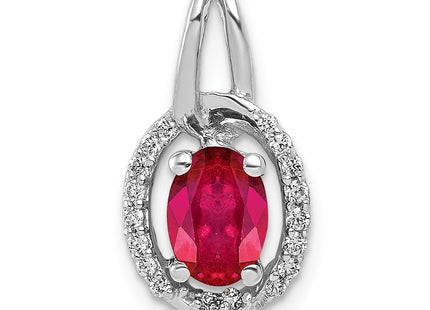 14k White Gold Pendants Style PM5261 - Classique Jewelry Inc.
