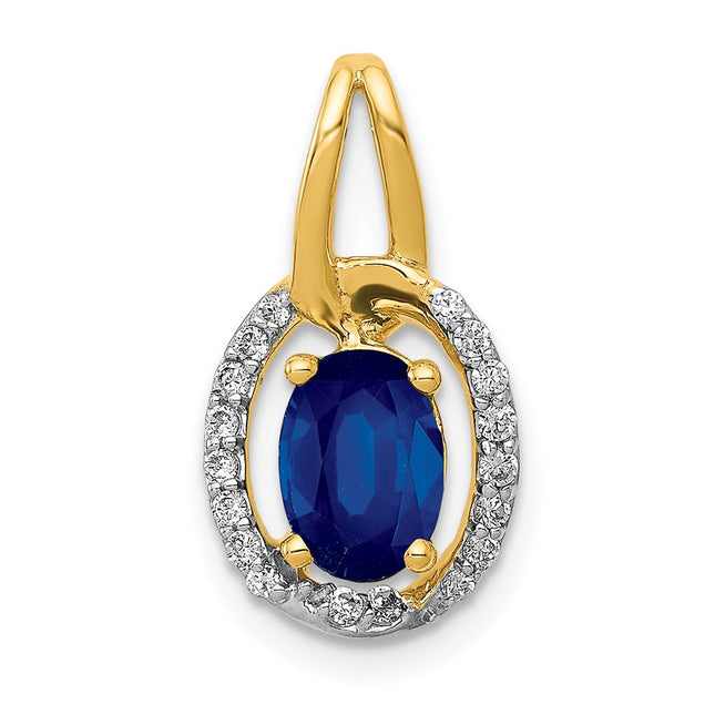 14k Yellow Gold Pendants Style PM5261 - Classique Jewelry Inc.