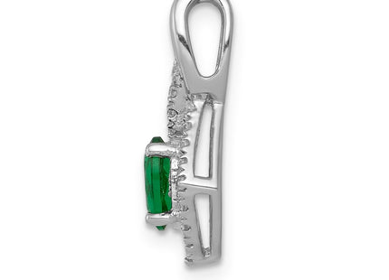 14k White Gold Pendants Style PM5266 - Classique Jewelry Inc.