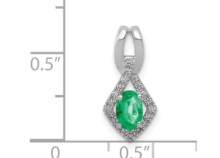 14k White Gold Pendants Style PM5266 - Classique Jewelry Inc.