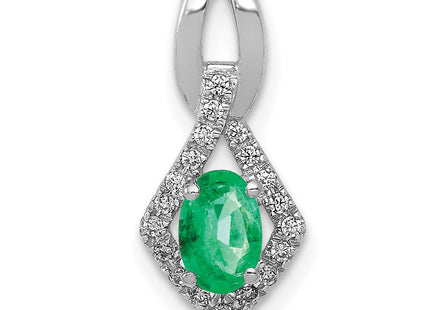 14k White Gold Pendants Style PM5266 - Classique Jewelry Inc.