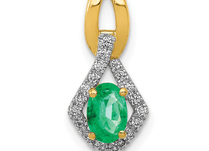 14k Yellow Gold Pendants Style PM5266 - Classique Jewelry Inc.