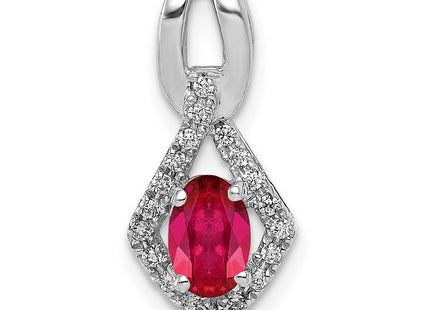 14k White Gold Pendants Style PM5266 - Classique Jewelry Inc.