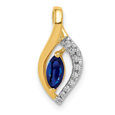 14K gold diamond chain